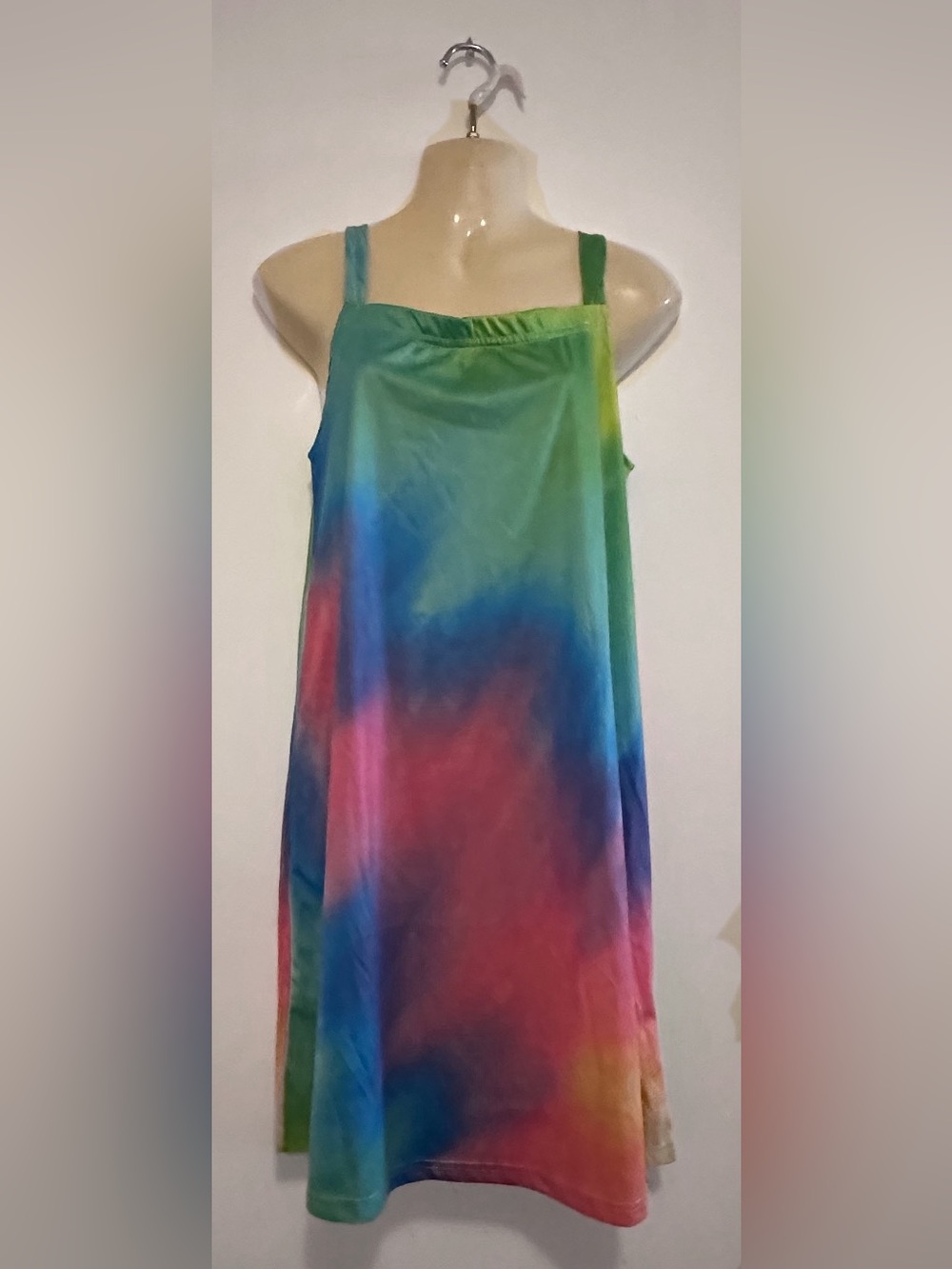 Multicolor Tie-Dye Sleeveless Top